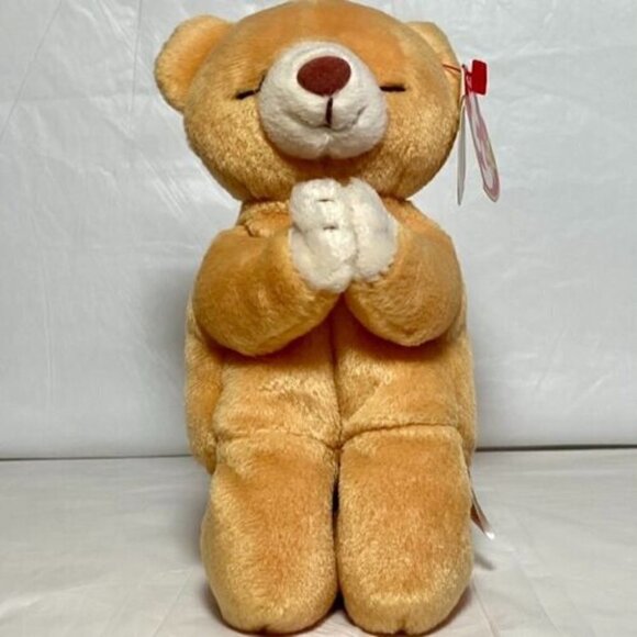 Ty Beanie Baby Original Hope The Praying Bear Retired 1998/1999 Tag Errors VHTF - Picture 3 of 12